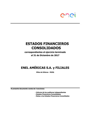 Thumbnail Enel Américas
 Financial Statement 2017