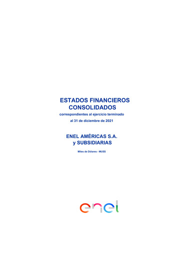 Thumbnail Enel Américas
 Financial Statement 2021