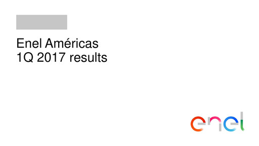 Thumbnail Enel Américas
 Quarterly Report 2017-q1
