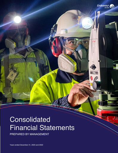 Thumbnail Endeavour Silver Financial Statement 2023