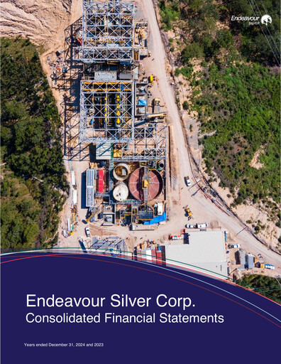 Thumbnail Endeavour Silver Financial Statement 2024