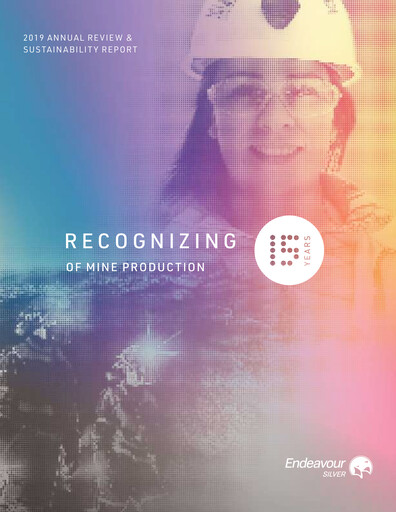 Thumbnail Endeavour Silver Sustainability Report 2019