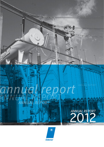 Miniature edenor Rapport annuel 2012