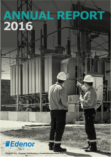 Miniature edenor Rapport annuel 2016