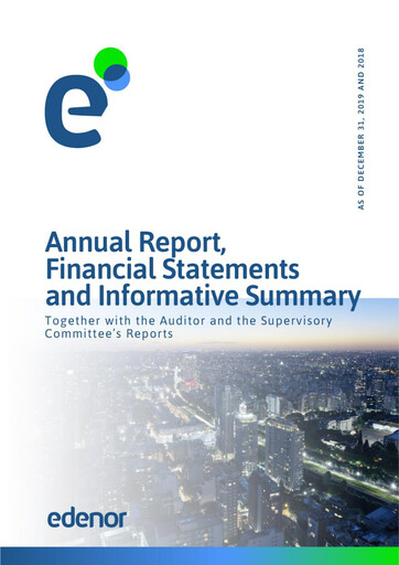 Miniature edenor Rapport annuel 2019