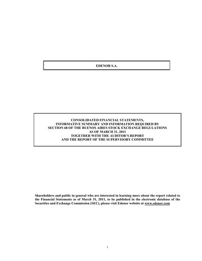 Thumbnail edenor Financial Statement 2011-q1