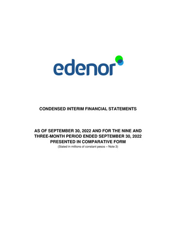 Thumbnail edenor Financial Statement 2022-9m