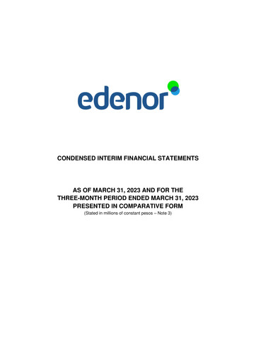 Thumbnail edenor Financial Statement 2023-q1