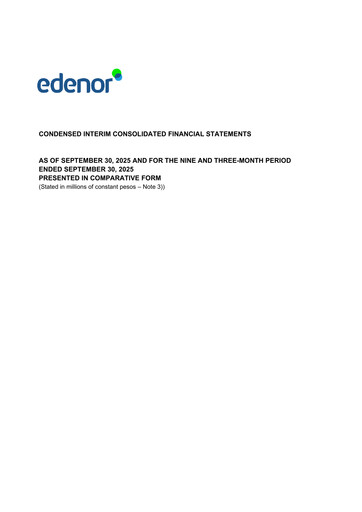 Thumbnail edenor Financial Statement 2025-9m