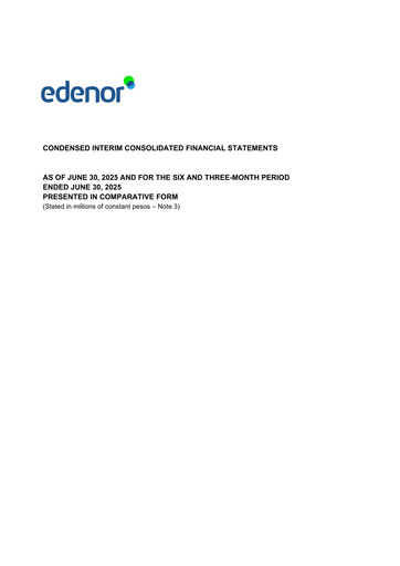 Thumbnail edenor Financial Statement 2025-h1