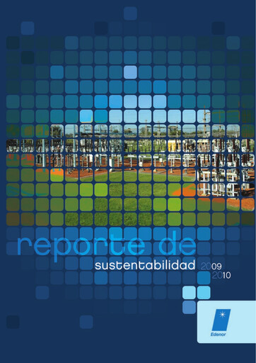Vorschaubild edenor Nachhaltigkeitsbericht 2009-2010