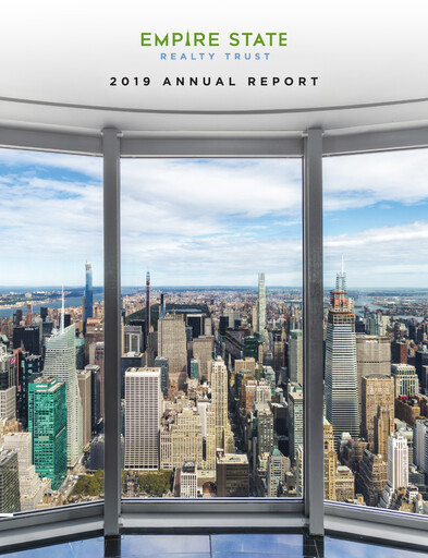 Thumbnail Empire State Realty Trust
 Annual Report 2019