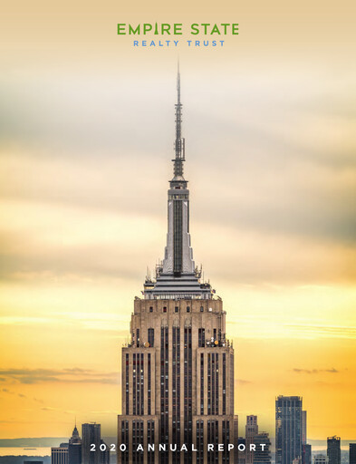 Thumbnail Empire State Realty Trust
 Annual Report 2020