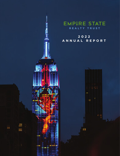 Thumbnail Empire State Realty Trust
 Annual Report 2022