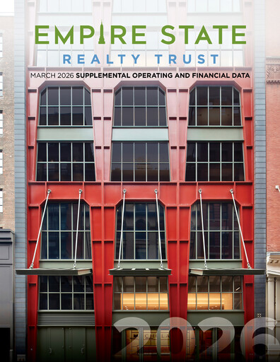 Thumbnail Empire State Realty Trust
 Quarterly Report 2026-q1