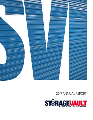 Thumbnail StorageVault Canada Annual Report 2017