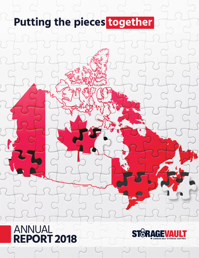 Thumbnail StorageVault Canada Annual Report 2018