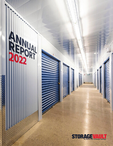 Thumbnail StorageVault Canada Annual Report 2022