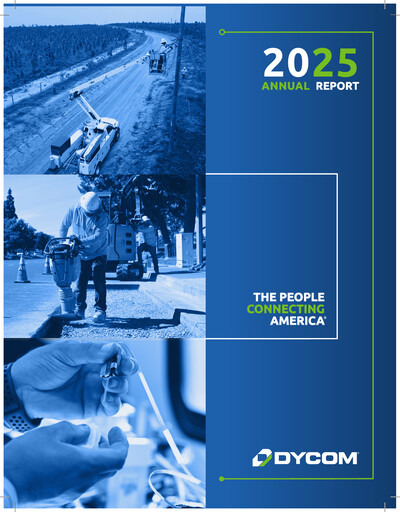 Miniature Dycom Industries Rapport annuel 2025