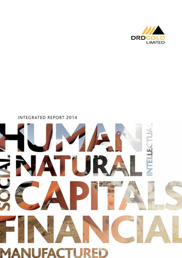 Thumbnail DRDGOLD Annual Report 2014