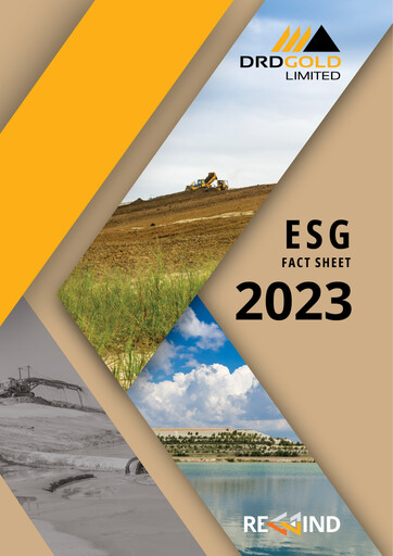 Thumbnail DRDGOLD ESG Report 2023