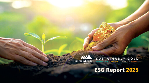 Thumbnail DRDGOLD ESG Report 2025