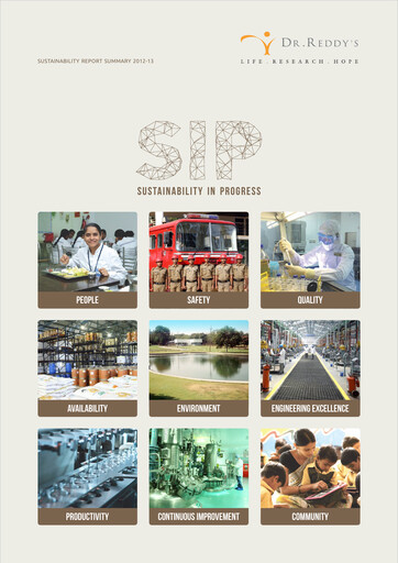 Thumbnail Dr. Reddy's Laboratories Sustainability Report 2012-2013