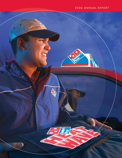Thumbnail Domino's Pizza Annual Report 2004