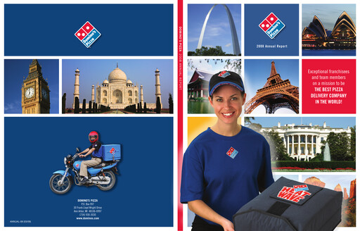 Thumbnail Domino's Pizza Annual Report 2008