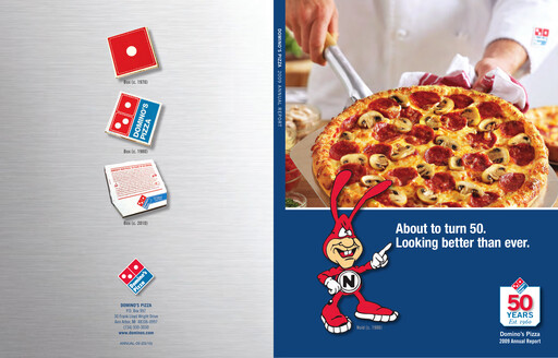 Thumbnail Domino's Pizza Annual Report 2009