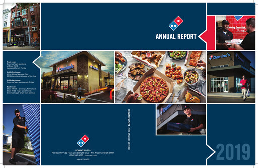 Thumbnail Domino's Pizza Annual Report 2019