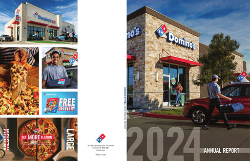 Thumbnail Domino's Pizza Annual Report 2024