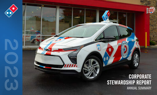 Thumbnail Domino's Pizza Sustainability Report 2023