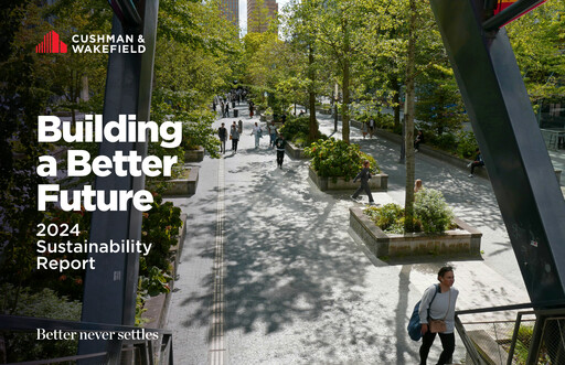 Miniature Cushman & Wakefield
 Rapport de durabilité 2024