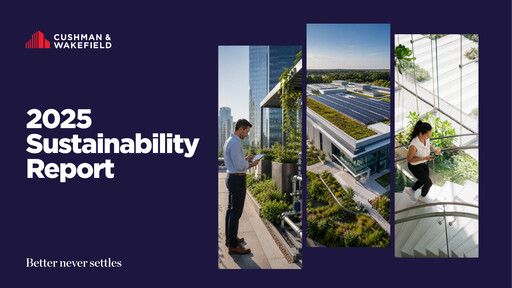 Miniature Cushman & Wakefield
 Rapport de durabilité 2025