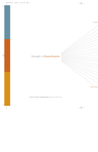 Thumbnail Curtiss-Wright
 Annual Report 2001