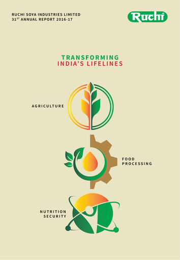 Thumbnail Patanjali Foods Annual Report 2016-2017