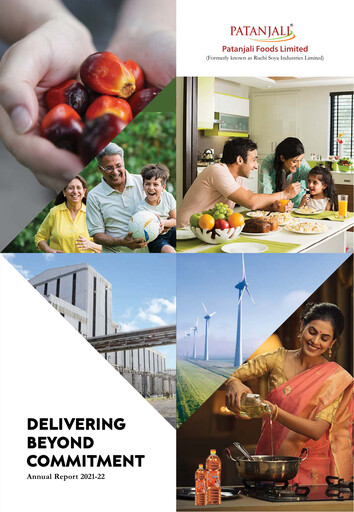 Thumbnail Patanjali Foods Annual Report 2021-2022