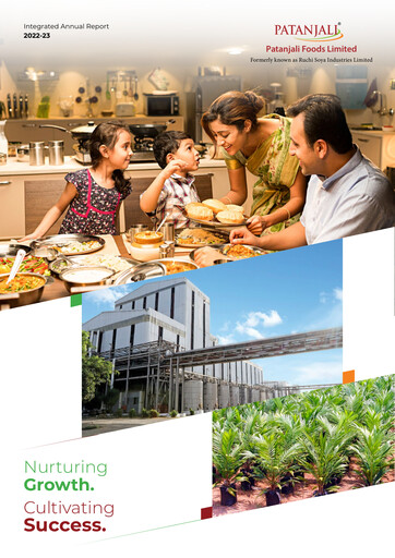 Thumbnail Patanjali Foods Annual Report 2022-2023