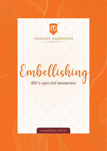 Thumbnail Vedant Fashions Annual Report 2021-2022