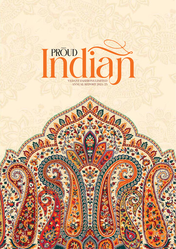 Thumbnail Vedant Fashions Annual Report 2024-2025