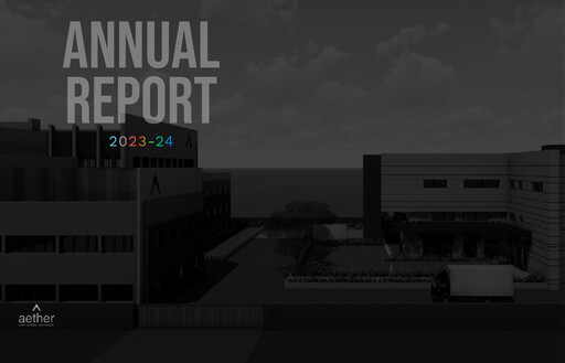 Thumbnail Aether Industries Annual Report 2023-2024