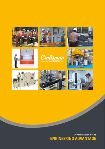 Thumbnail Craftsman Automation Annual Report 2018-2019