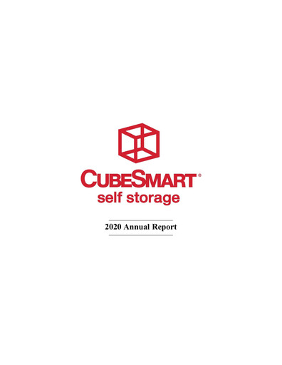 Thumbnail CubeSmart
 Annual Report 2020