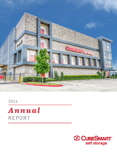 Thumbnail CubeSmart
 Annual Report 2024