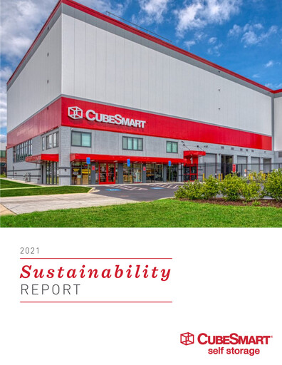 Thumbnail CubeSmart
 Sustainability Report 2021