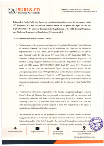 Thumbnail eMudhra Quarterly Report 2023-q2