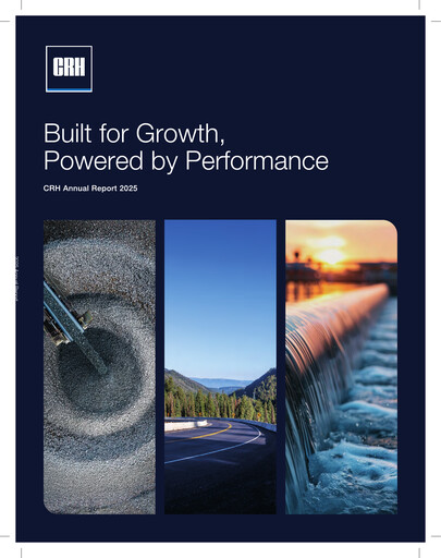 Thumbnail Cement Roadstone Holding
 Annual Report 2025