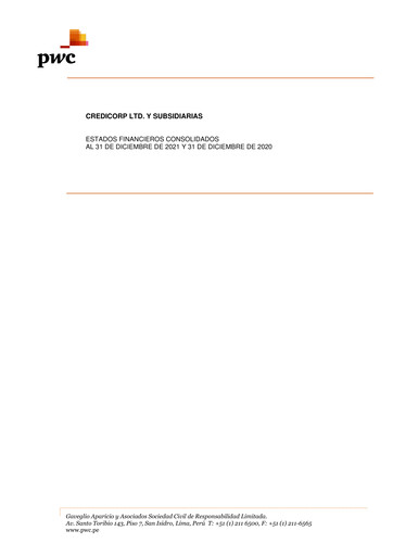 Thumbnail Credicorp Financial Statement 2021