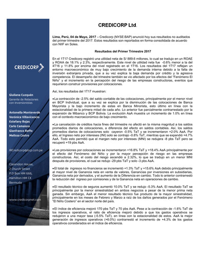 Thumbnail Credicorp Quarterly Report 2017-q1